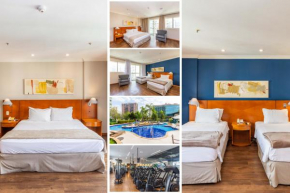 Barra Premium - flat com serviços, recepção 24 horas, piscina, academia e balsa para praia!